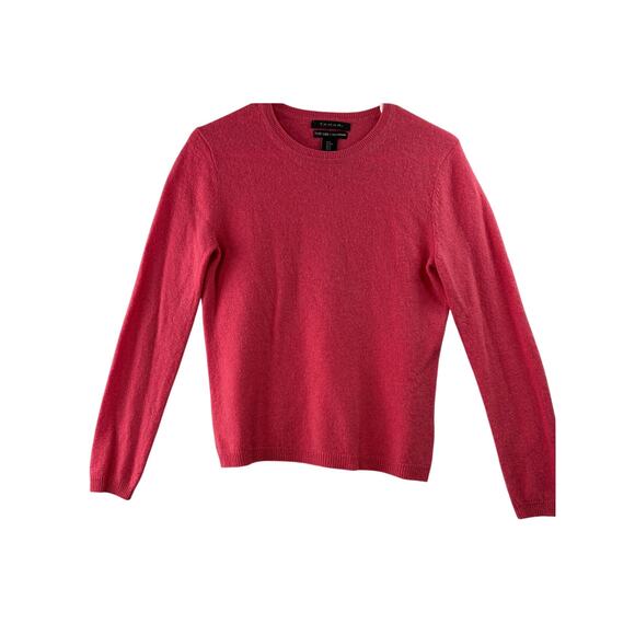 Tahari Pure Luxe Cashmere Sweater – Pink – Size M - Picture 1 of 6